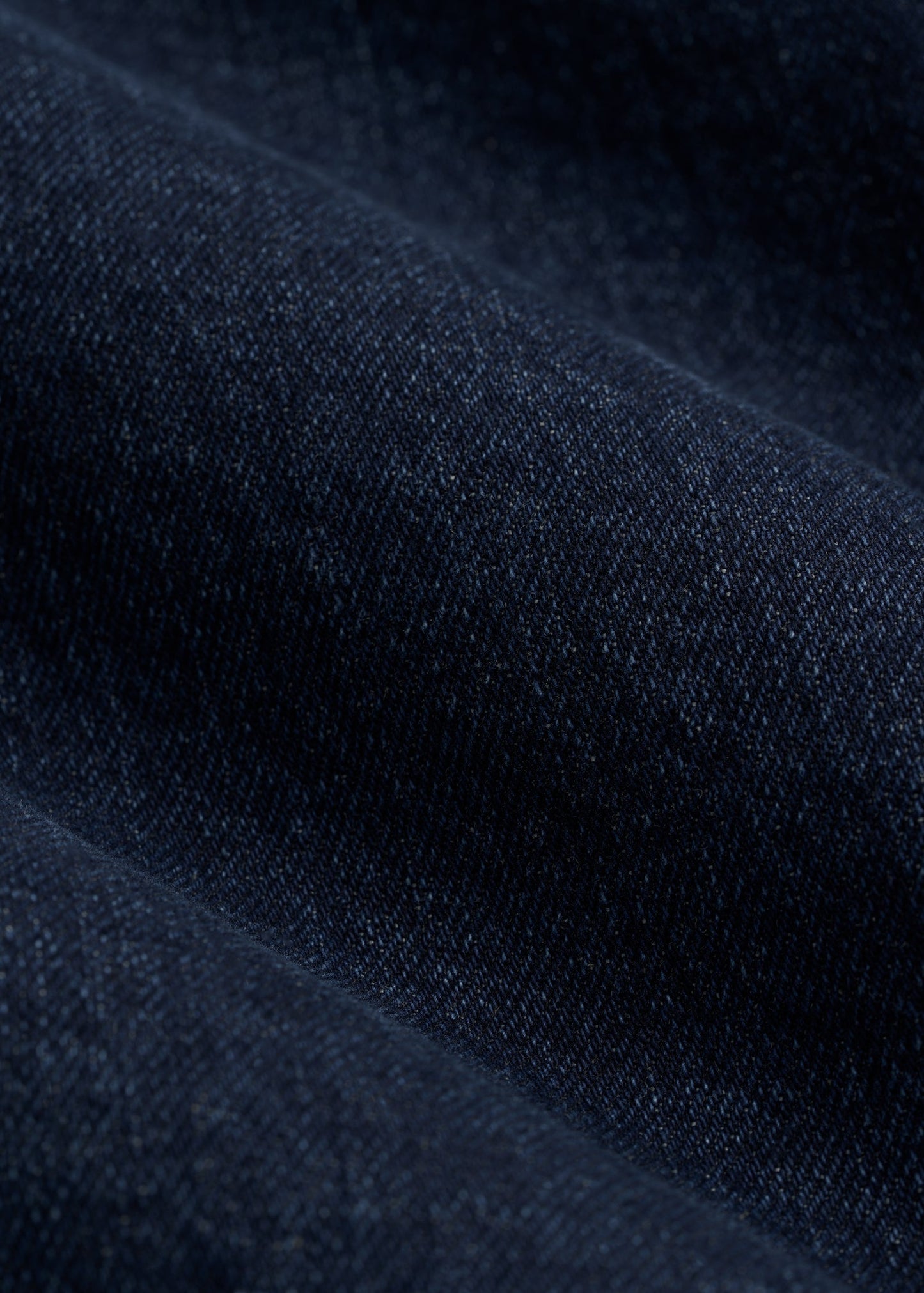 Denim Trucker Jacket for Tall Men in Raw Indigo