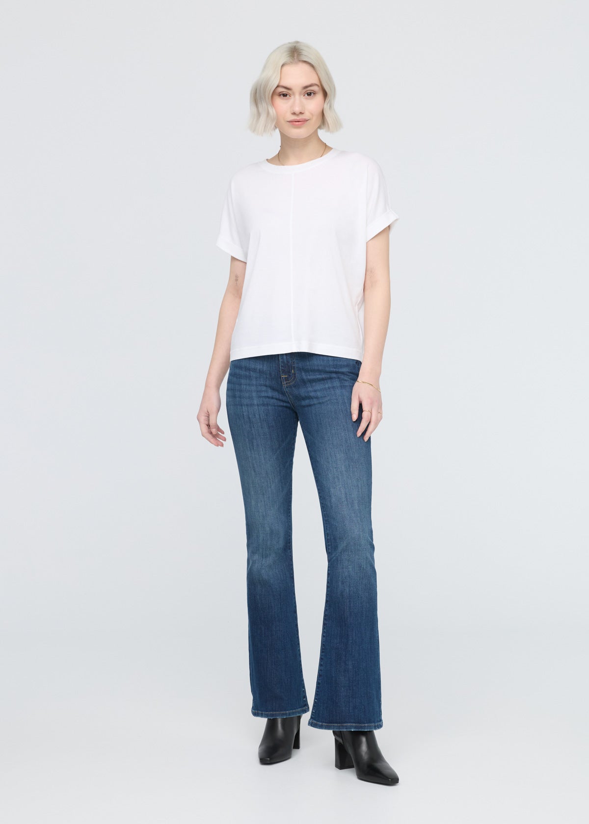 PurePima Dolman Tee - White