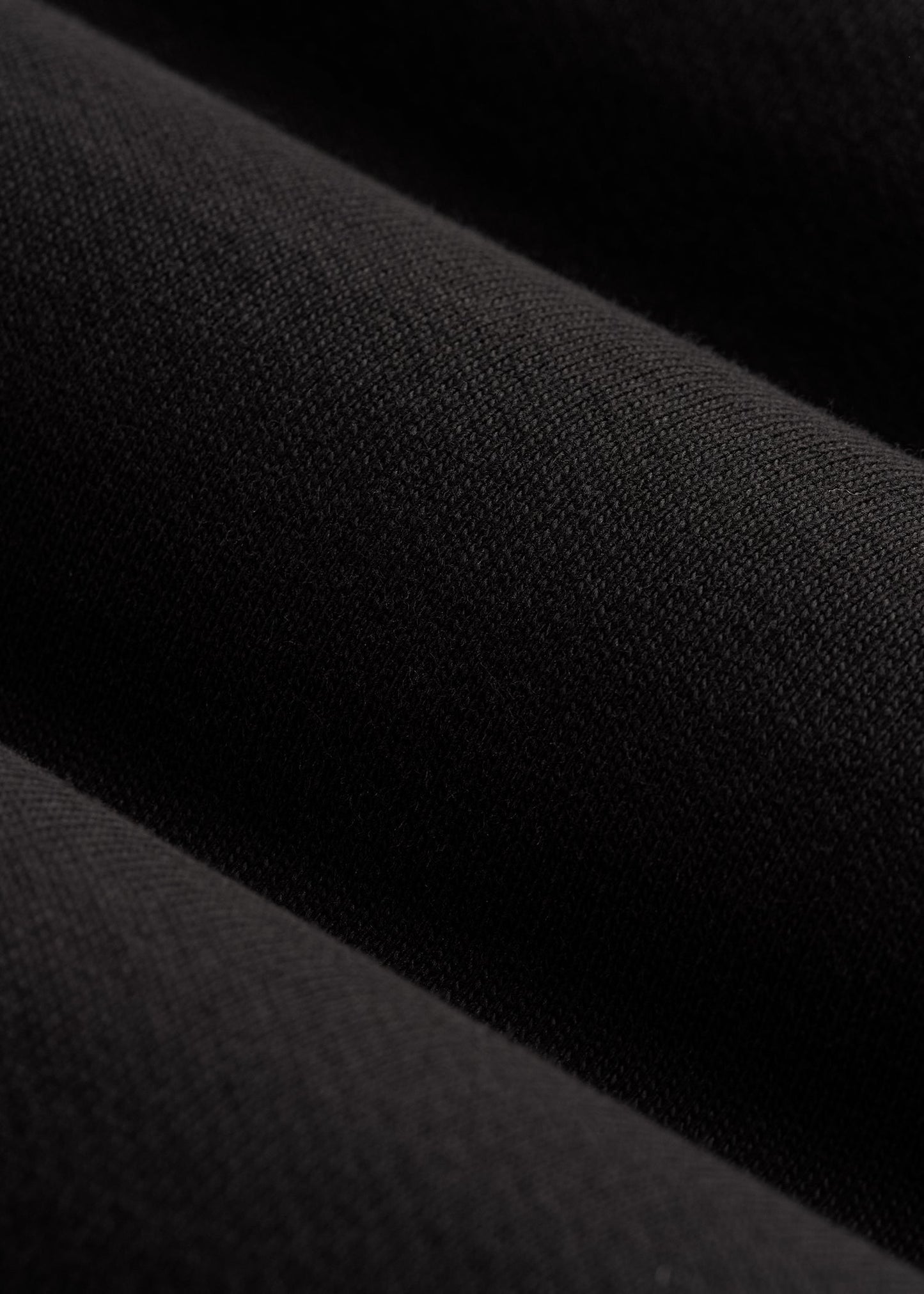 LJ&S Heavyweight Quarter-Zip Pullover for Tall Men in Vintage Black