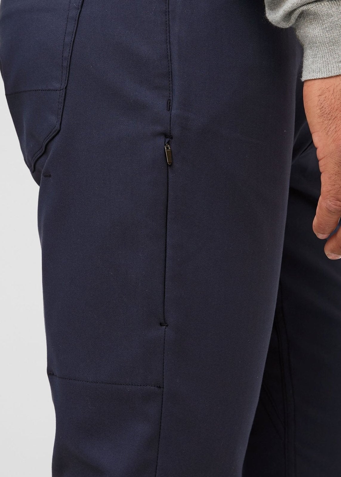 NuStretch Relaxed Taper 5 Pocket - Navy