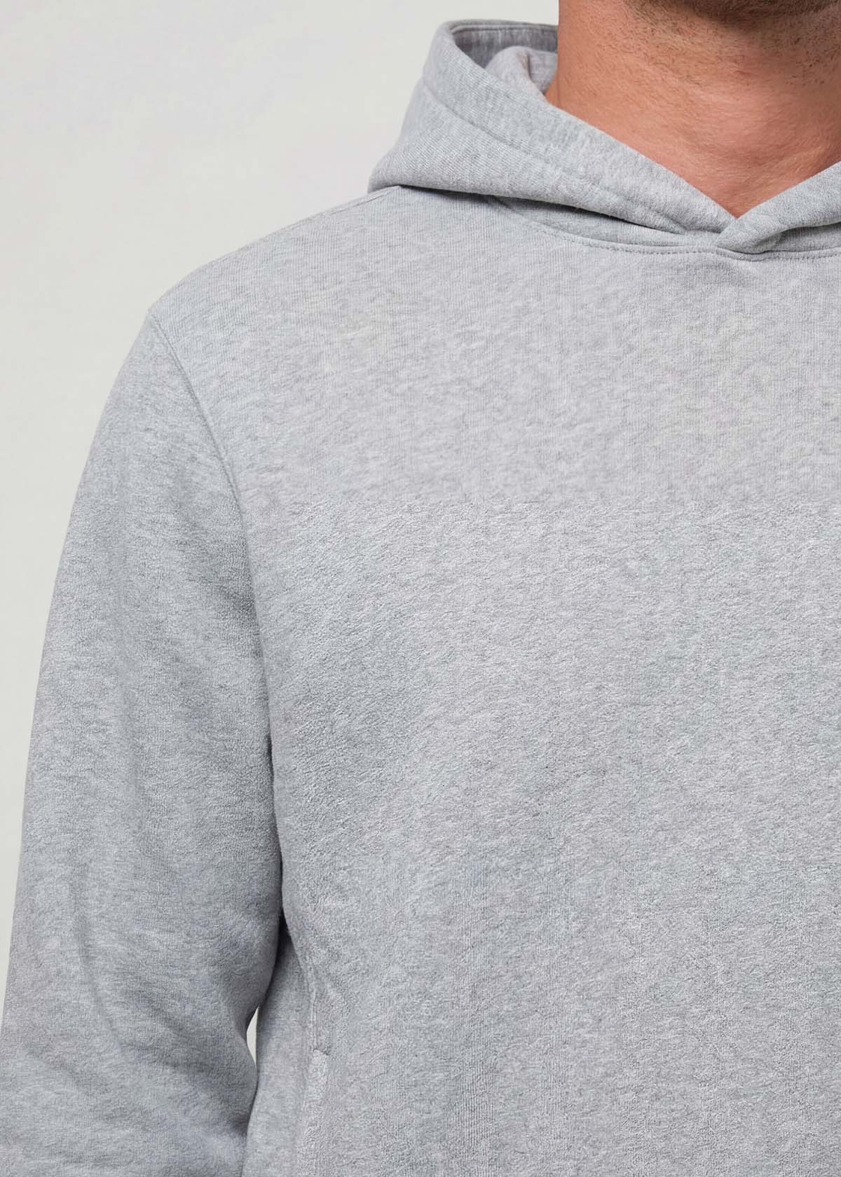 DuraSoft Fleece Motion Hoodie - Heather Grey