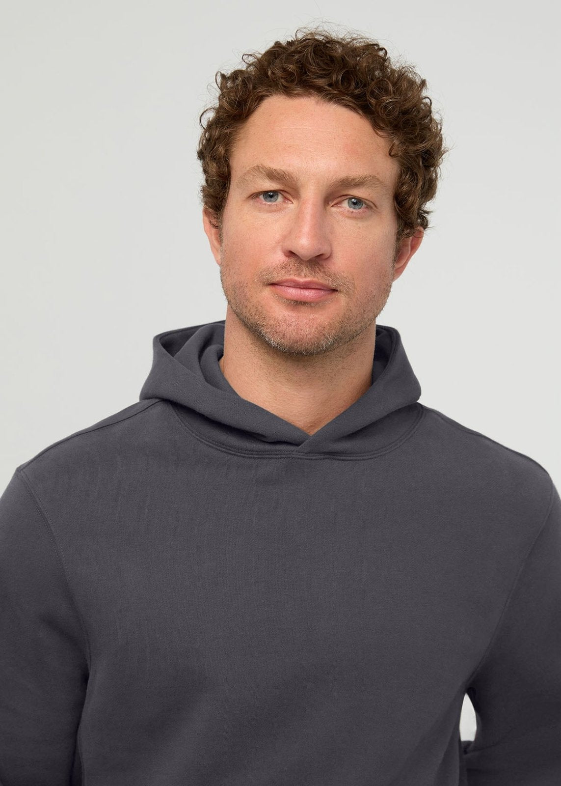 DuraSoft Fleece Motion Hoodie - Washed Grey