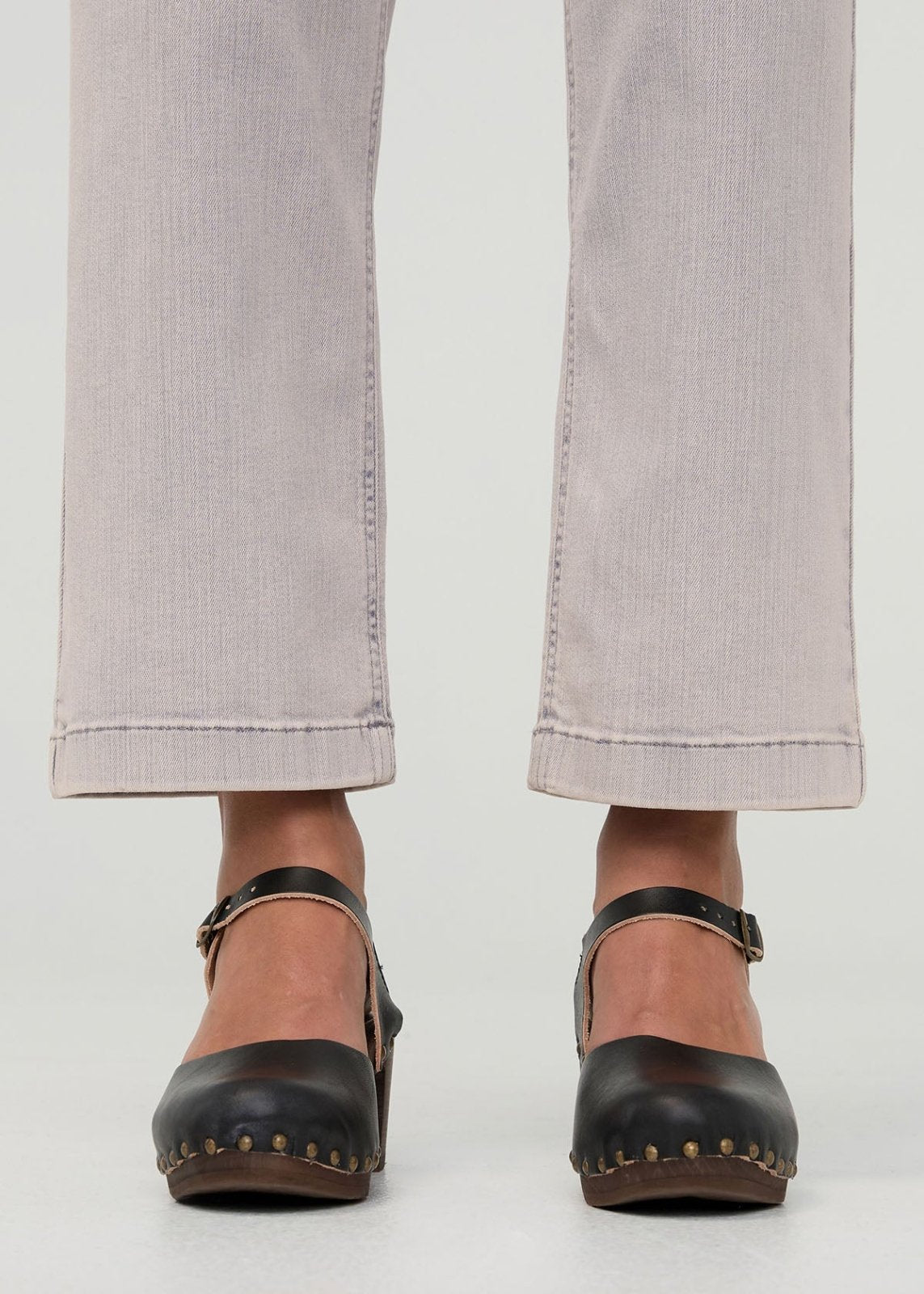Performance Denim Utility Jumpsuit - Quartz Fade