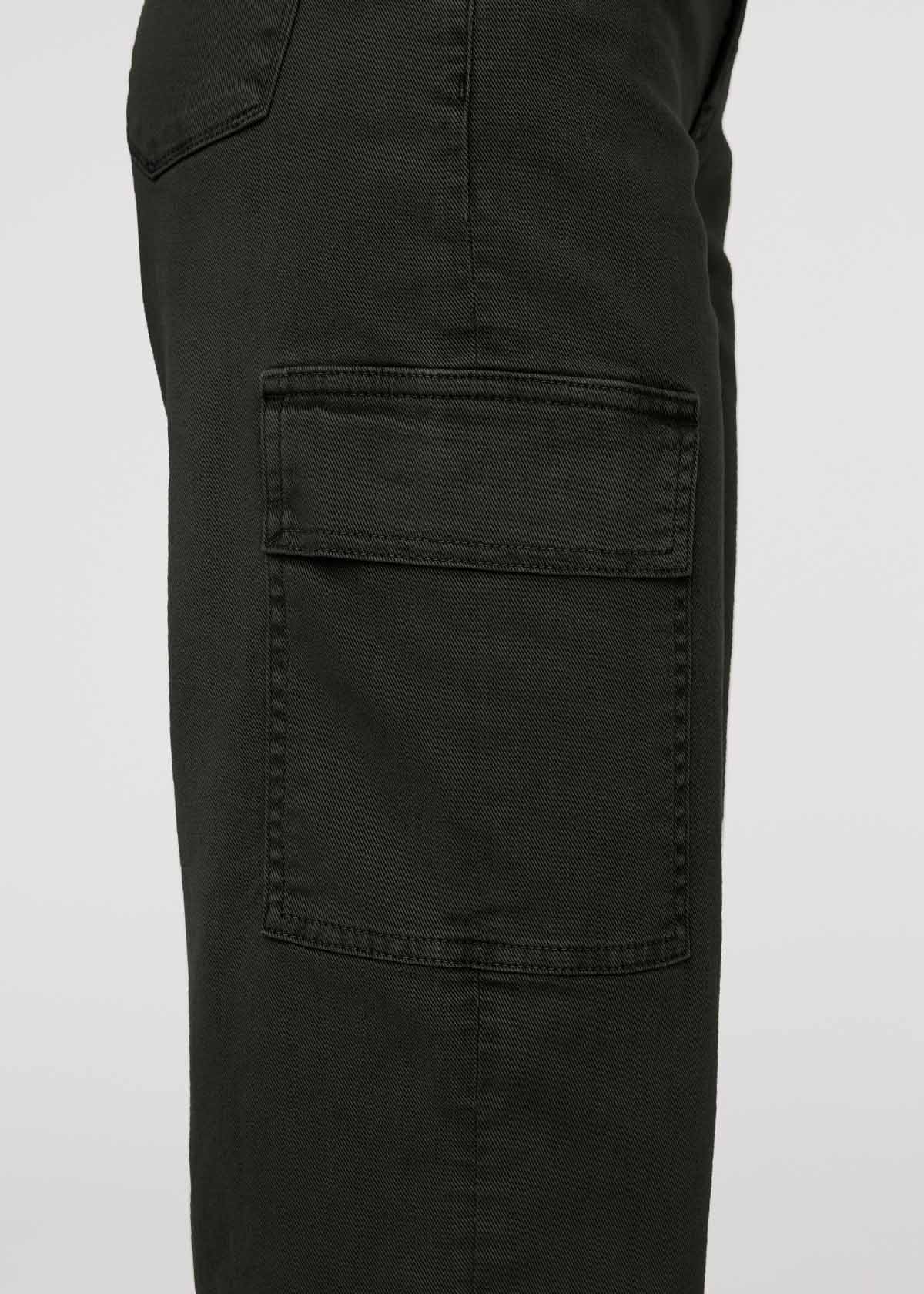 LuxTwill High Rise Cargo Pant - Evergreen