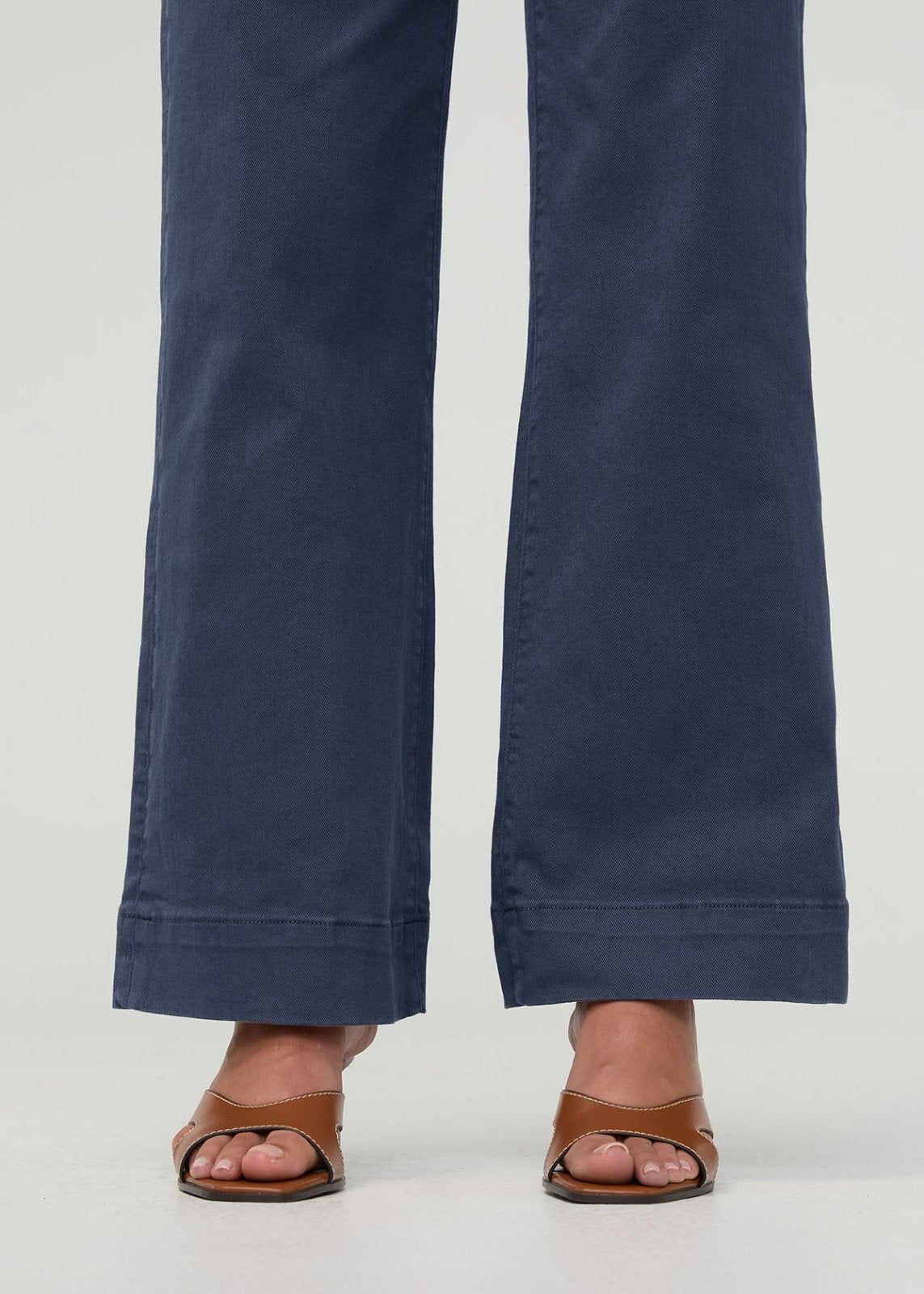 FlexTwill High Rise Trouser - Heritage Blue