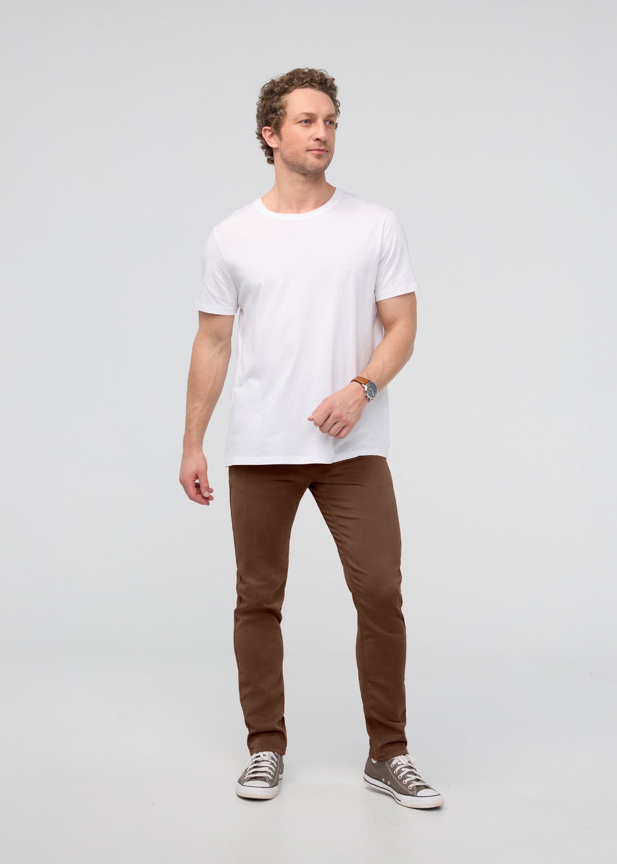 No Sweat Slim - Deep Taupe