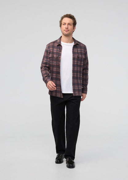 Stretch Canvas Relaxed Straight Chino - Onyx