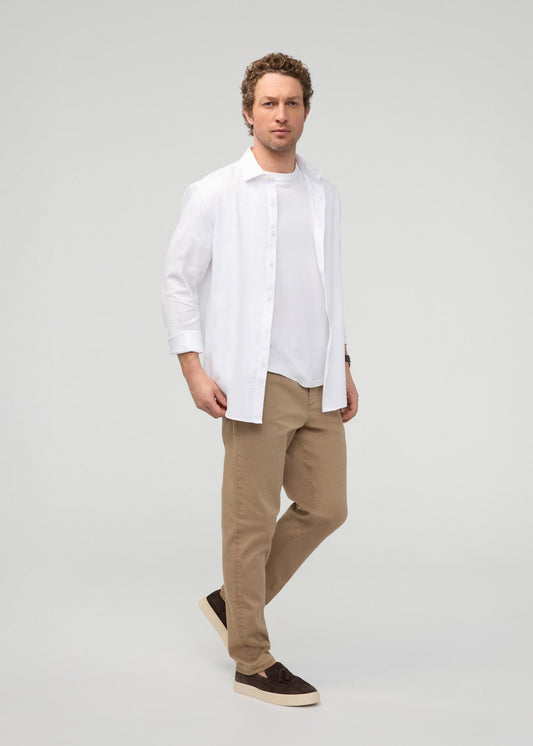 FlexTwill Relaxed Pull On Pant - Desert Khaki