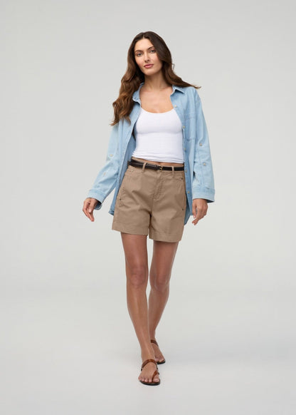 Live Lite High Rise Short - Desert Tan