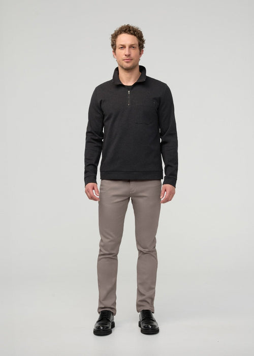 No Sweat Slim Straight - Stone