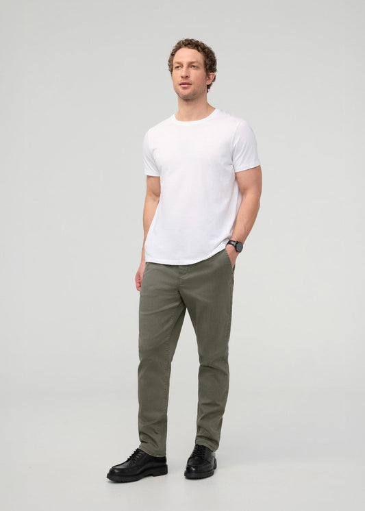 FlexTwill Relaxed Pull On Pant - Thyme
