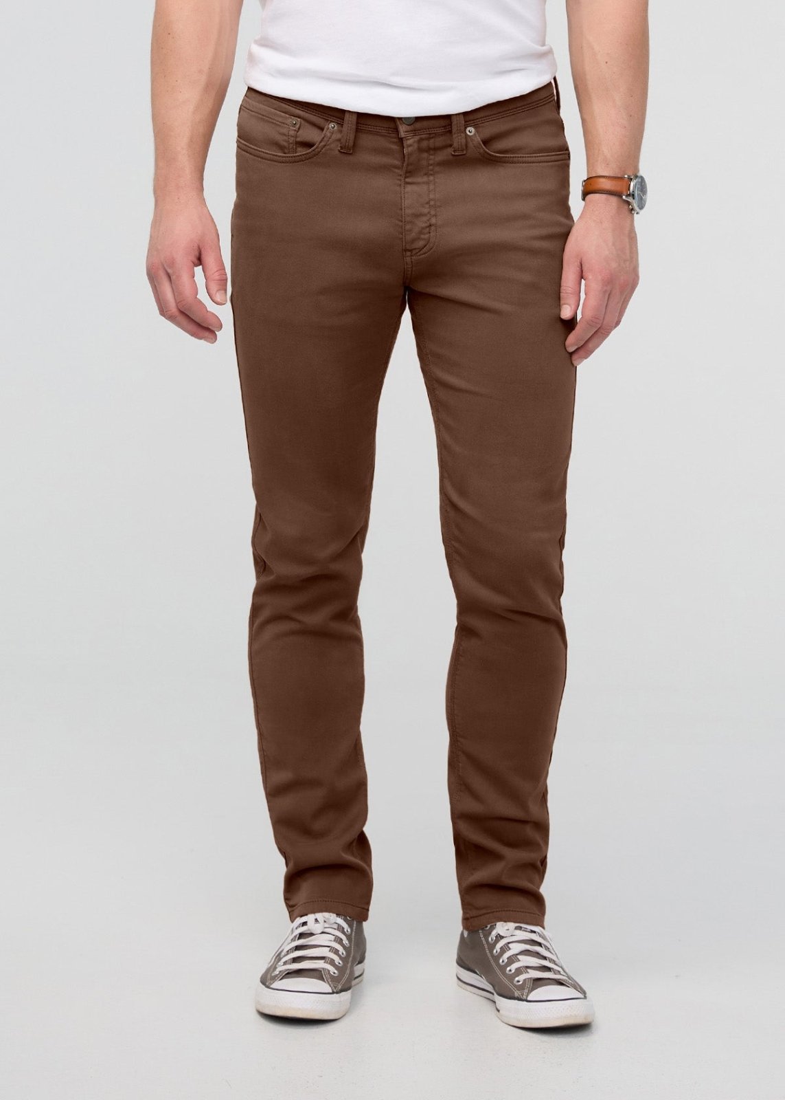 No Sweat Slim - Deep Taupe