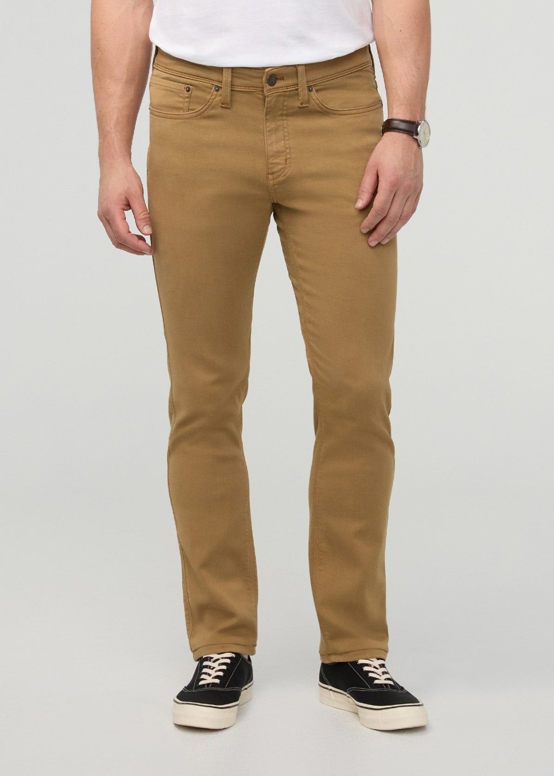 No Sweat Slim Straight - Camel