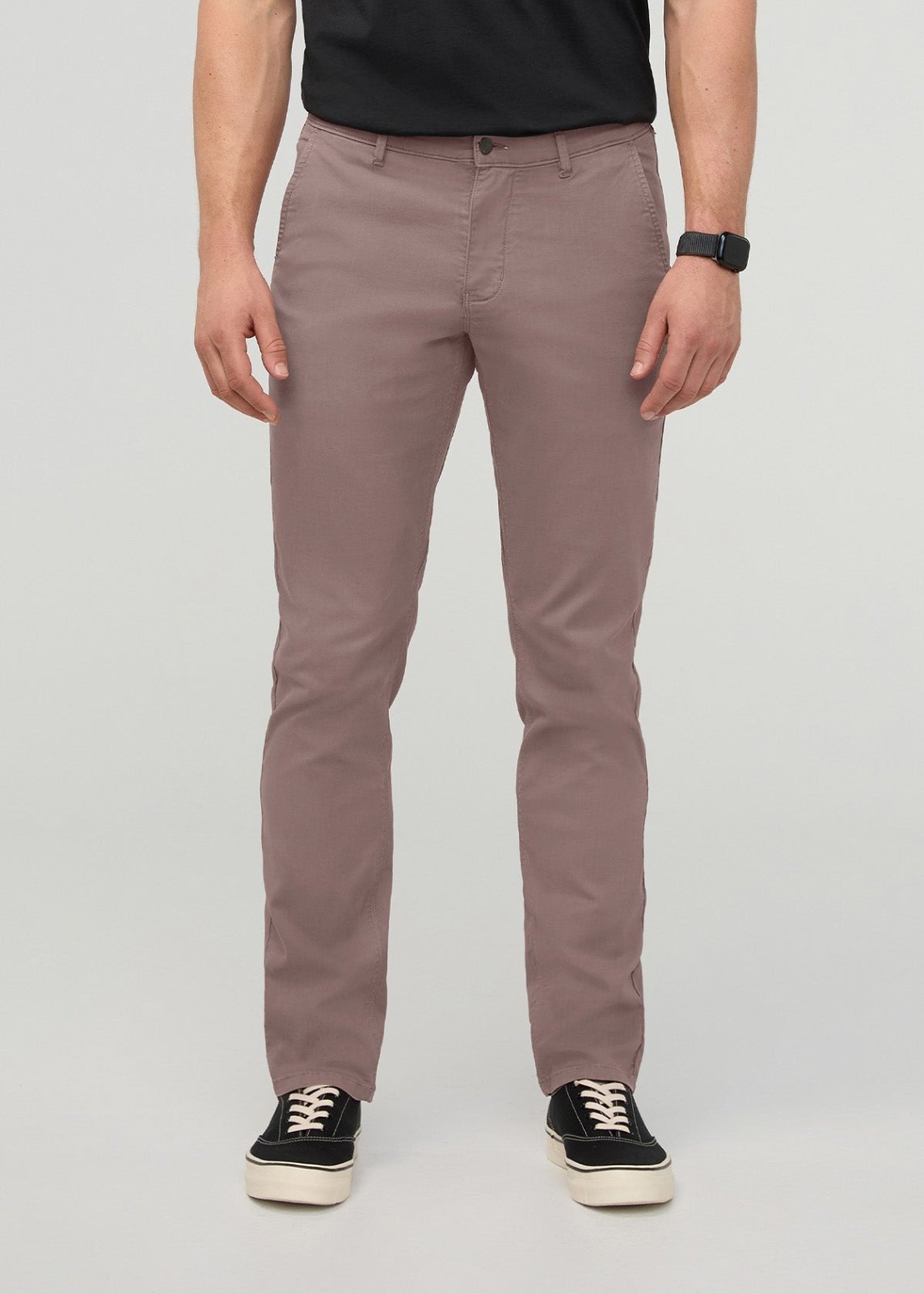 Live Lite Slim Straight Chino - Hazy Mauve