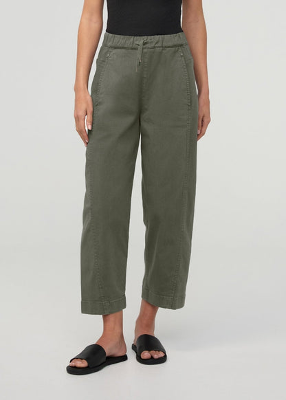FlexTwill Barrel Pull On Pant - Thyme