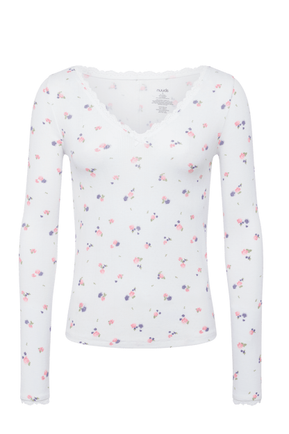 Sweetheart Pajama Top | Rosette