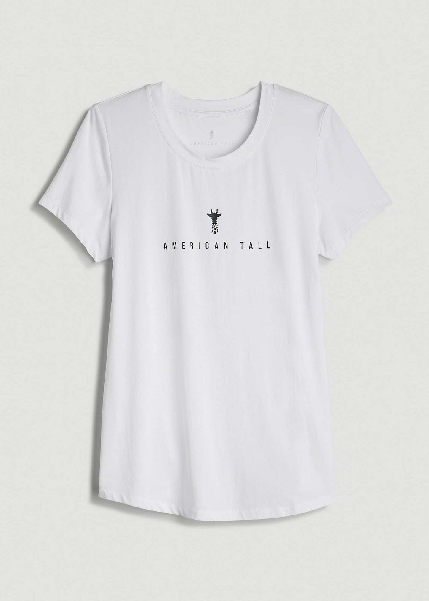 Regular Corporate Logo Tee for Women in White