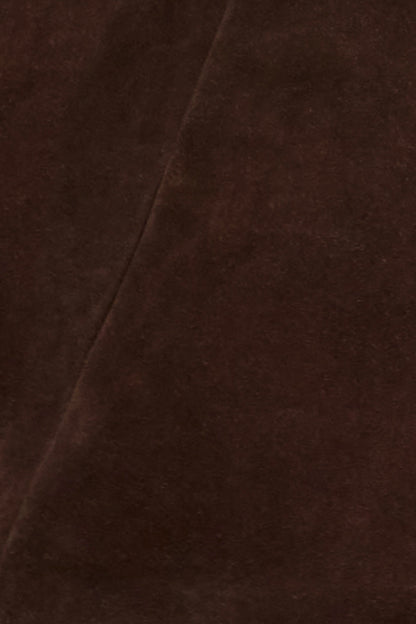Suede Tote Bag in Espresso