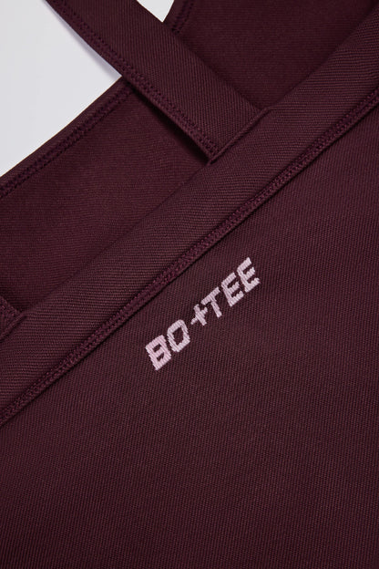 Super Sculpt Seamless Longline Camisole Top in Burgundy