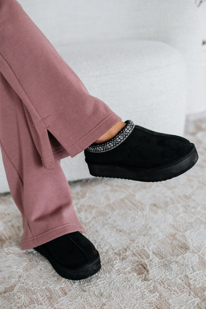 Take It Easy Platform Slippers