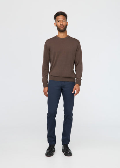 NuStretch Slim Straight Trouser - Navy