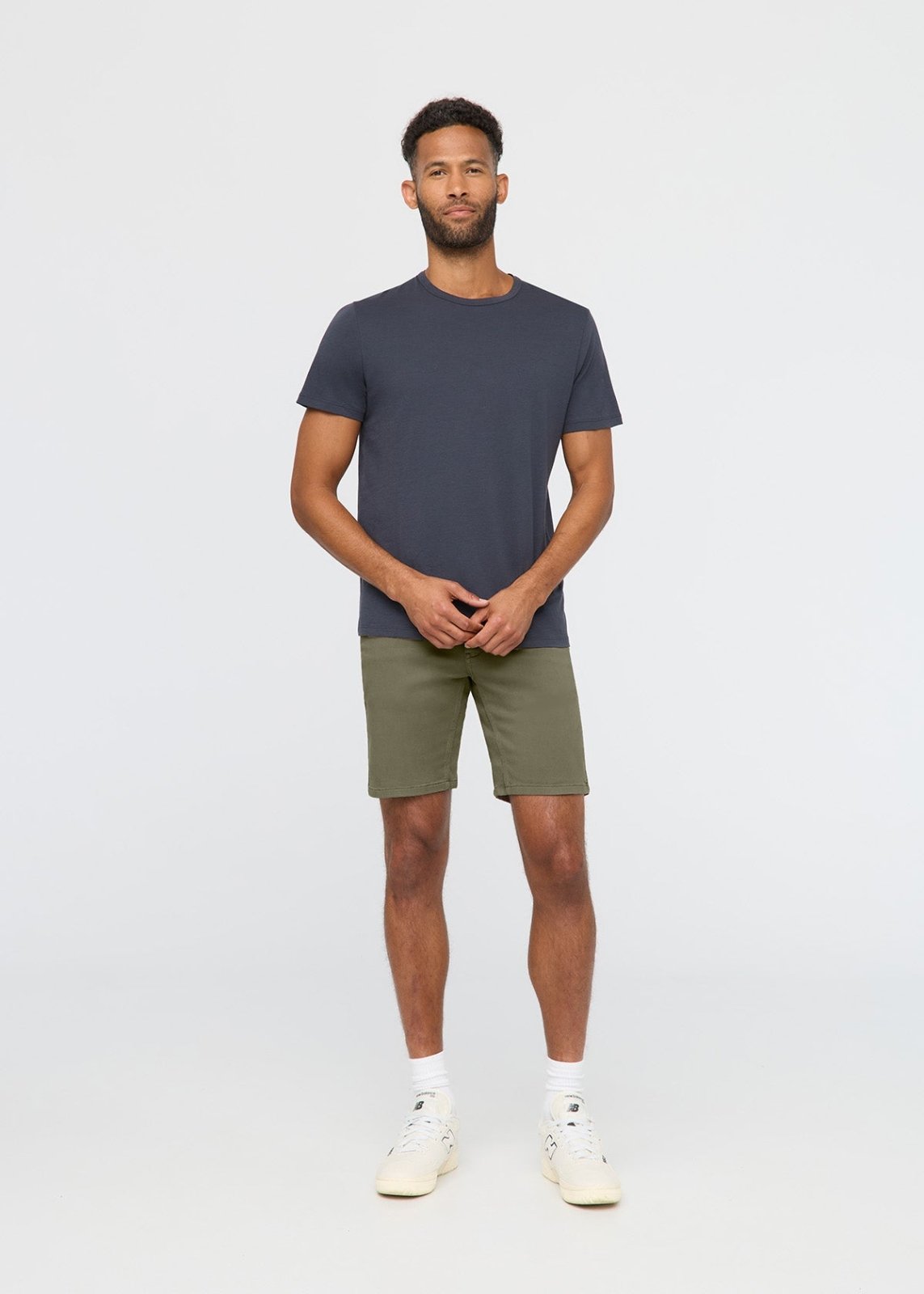 No Sweat Short Slim - Light Fern
