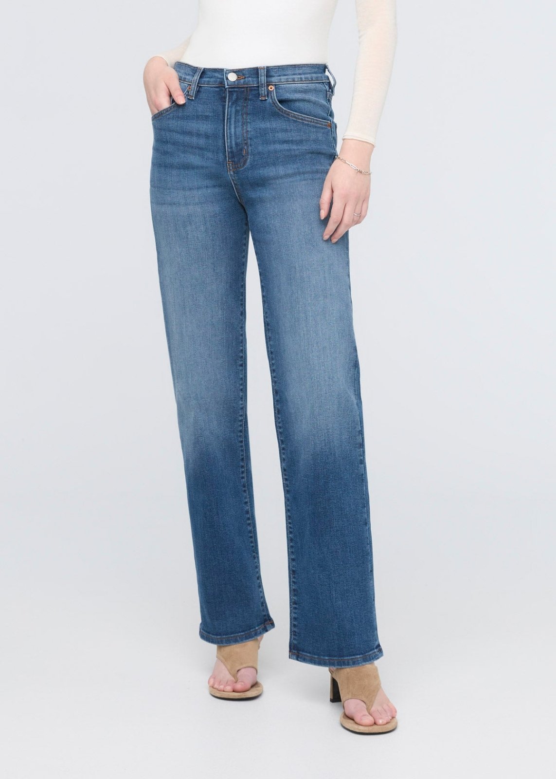 Performance Denim+ High Rise Straight