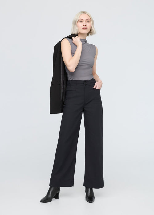 NuStretch High Rise Trouser - Black