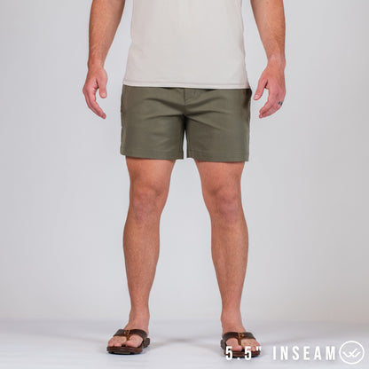 Daily Short (Casual Stretch) - Olive