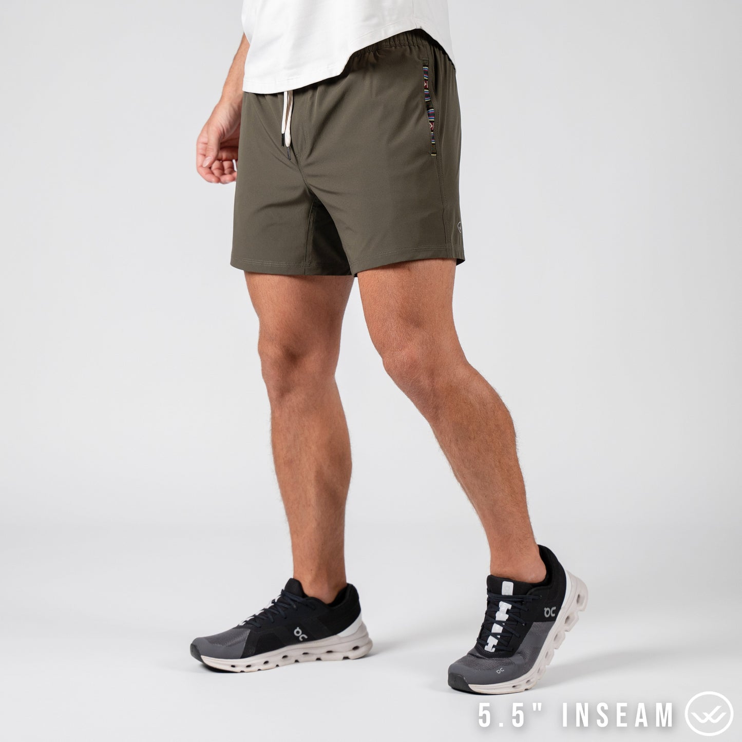 Flow 2.0 Short (Athletic) - Olive 5.5" & 7"