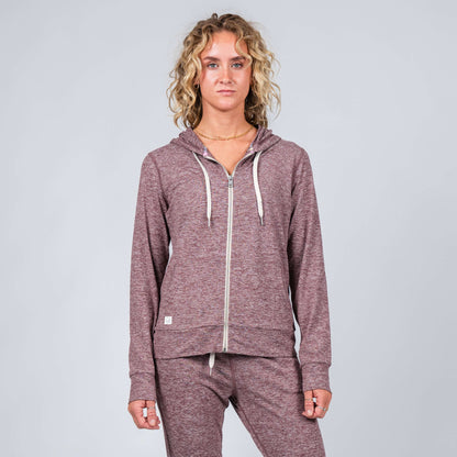 Kozie Zip-Hoodie - Plum
