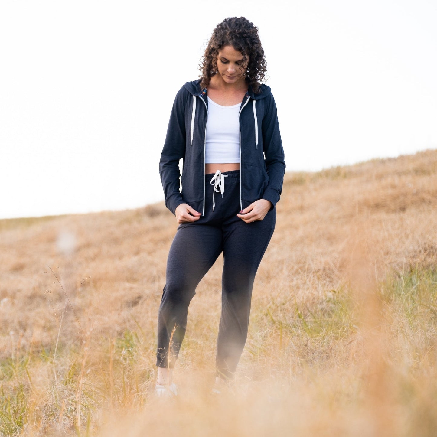 Kozie Zip-Hoodie - Onyx
