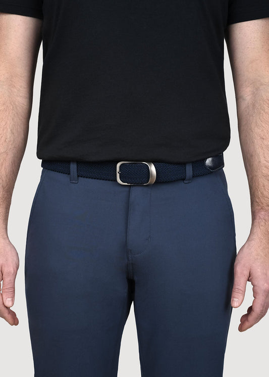 Performance Stretch Belt - Navy