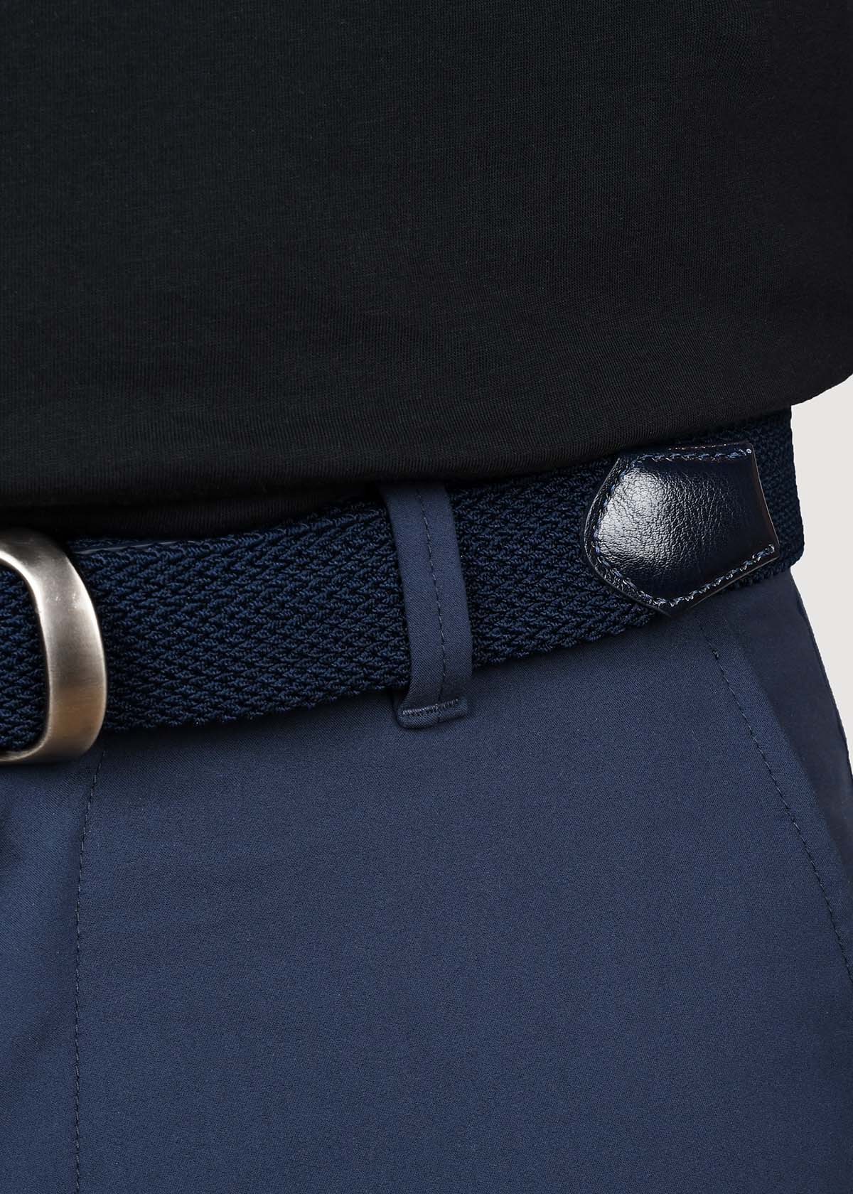 Performance Stretch Belt - Navy