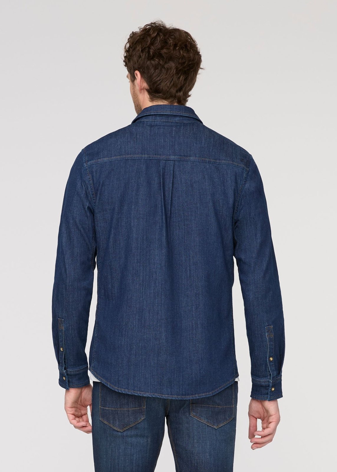 Performance Denim Lite Two-Pocket Shirt - Dark Stone