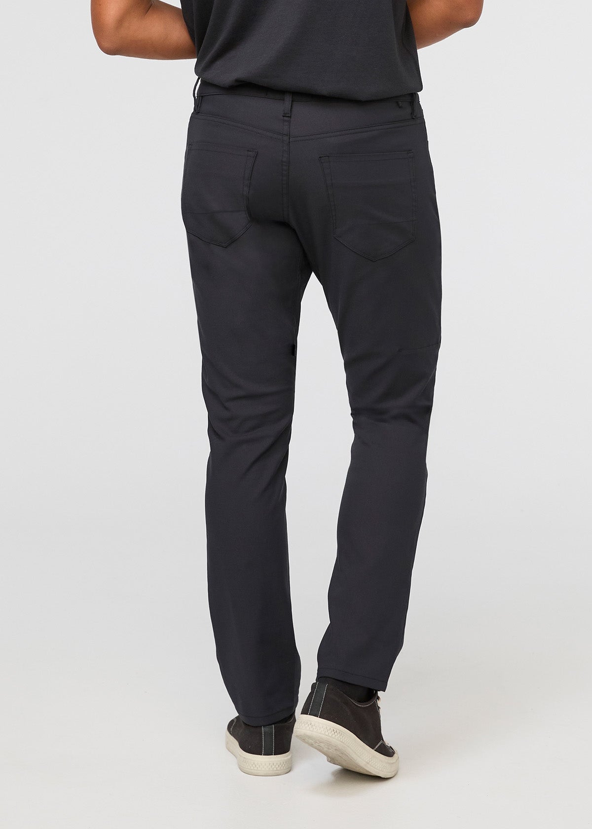 NuStretch Relaxed Taper 5 Pocket - Black