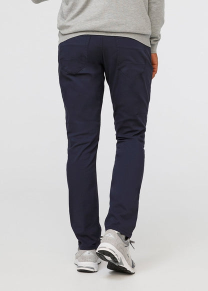 NuStretch Relaxed Taper 5 Pocket - Navy