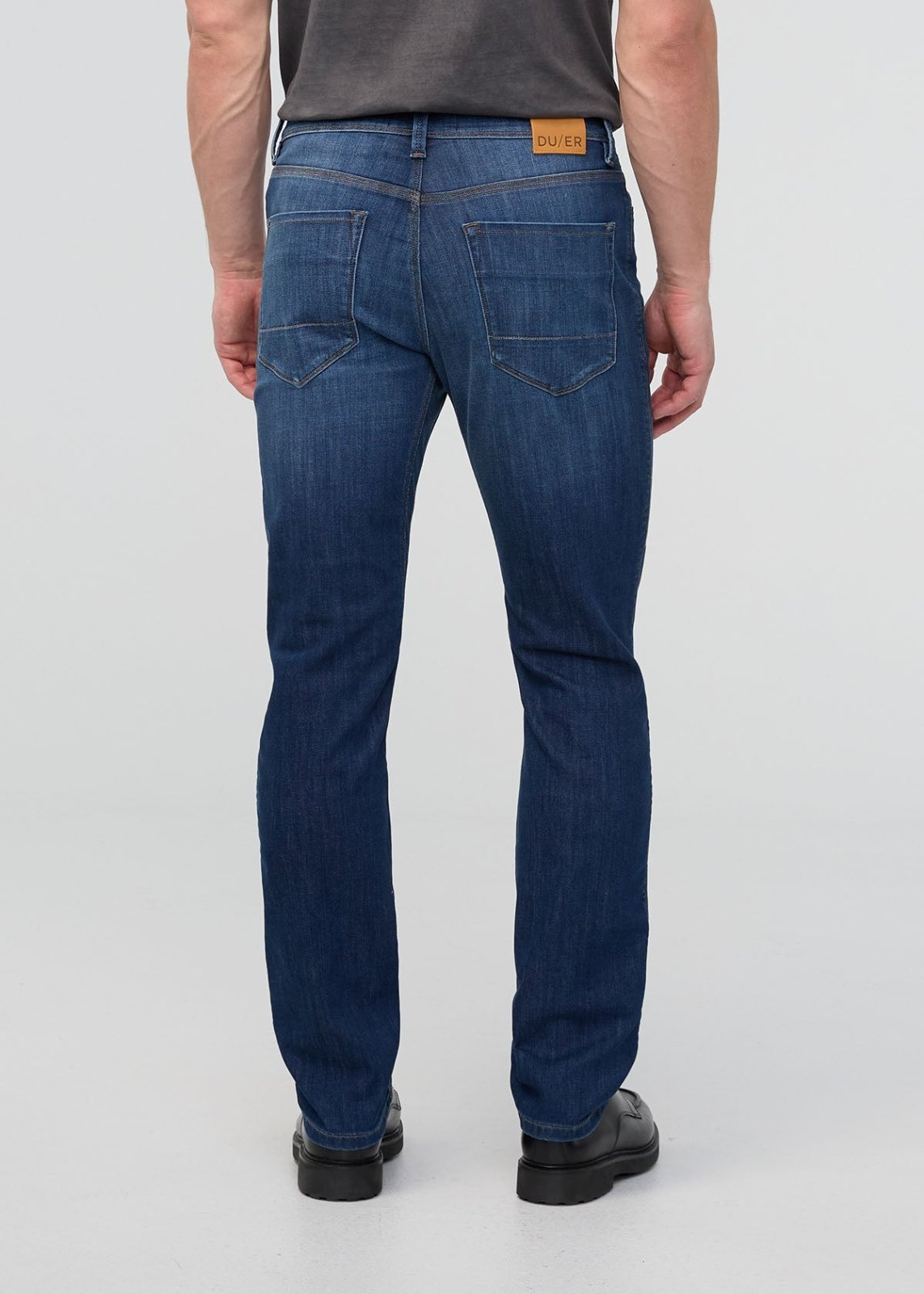 Performance Denim Slim Straight - Ocean Swell