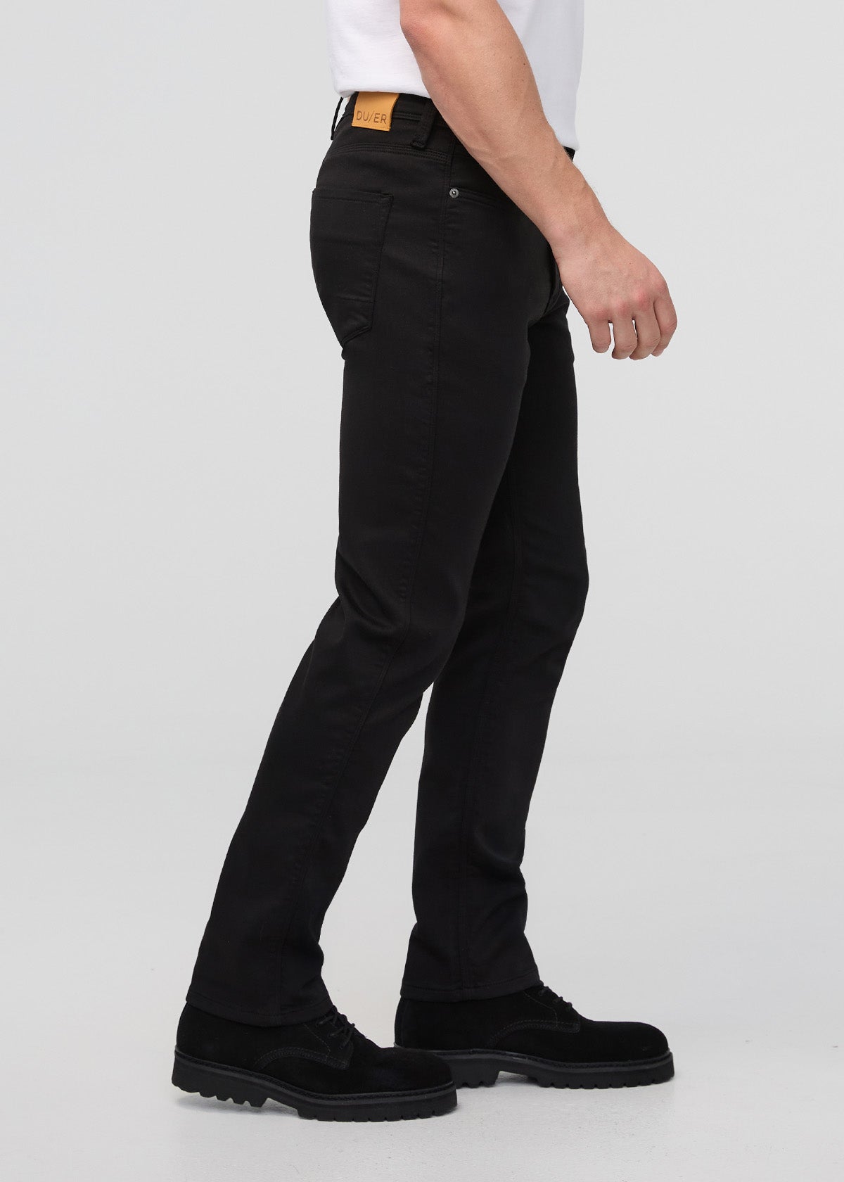 No Sweat Slim Straight - Black
