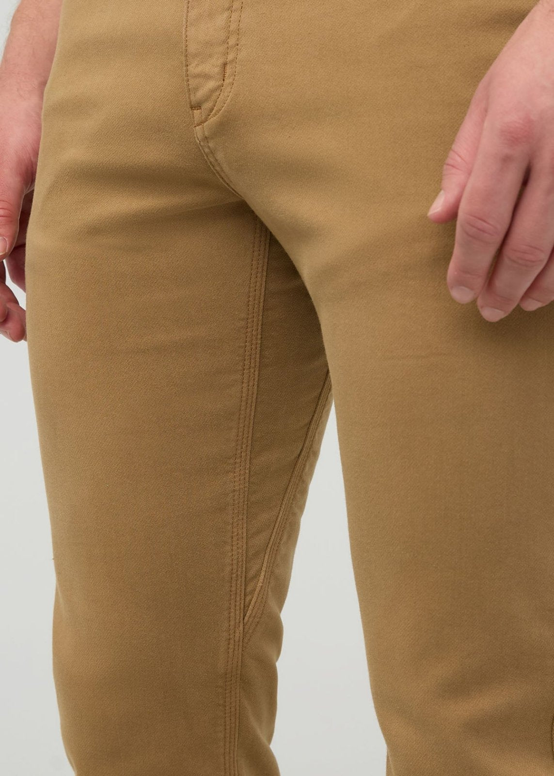 No Sweat Slim Straight - Camel
