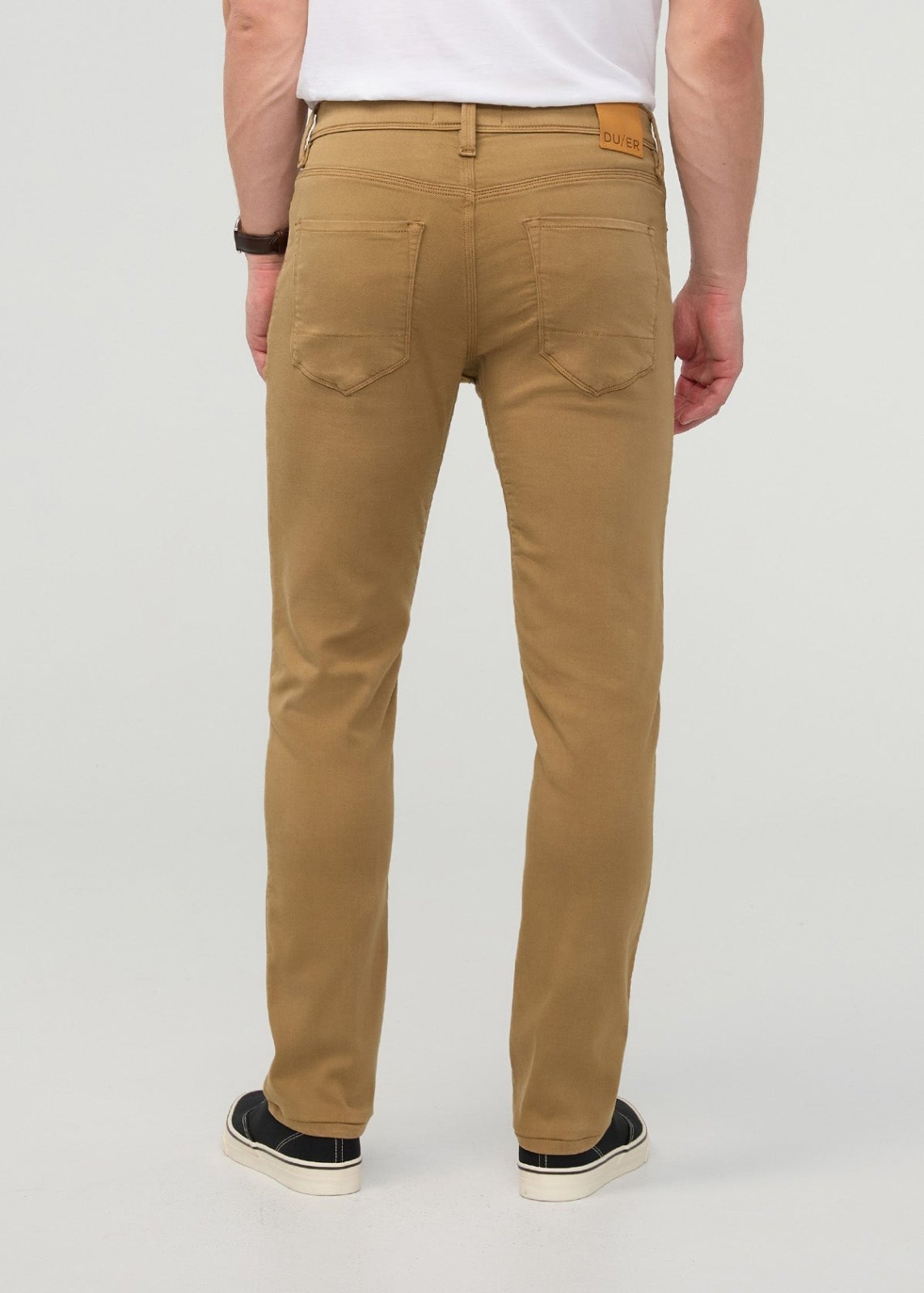 No Sweat Slim Straight - Camel