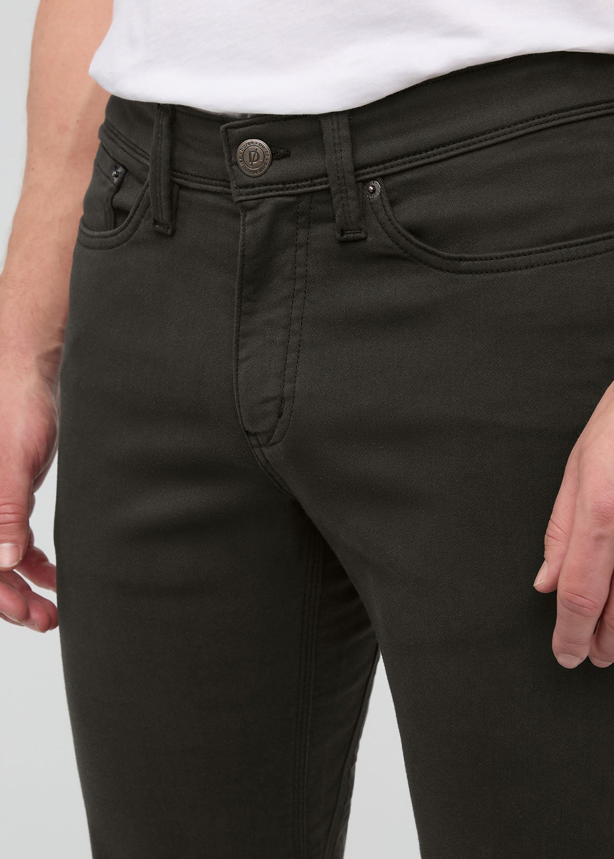 No Sweat Slim Straight - Evergreen