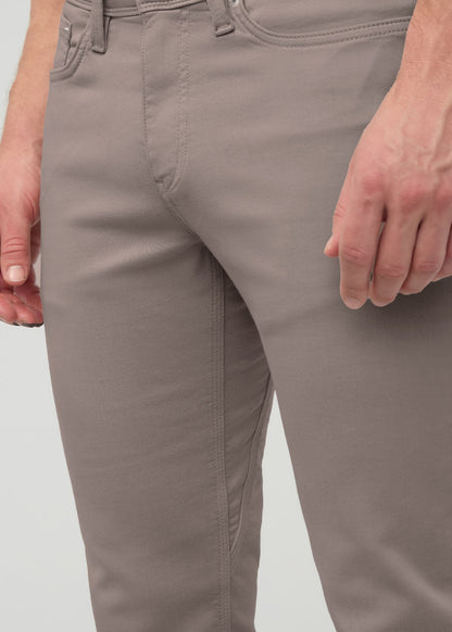 No Sweat Slim Straight - Stone