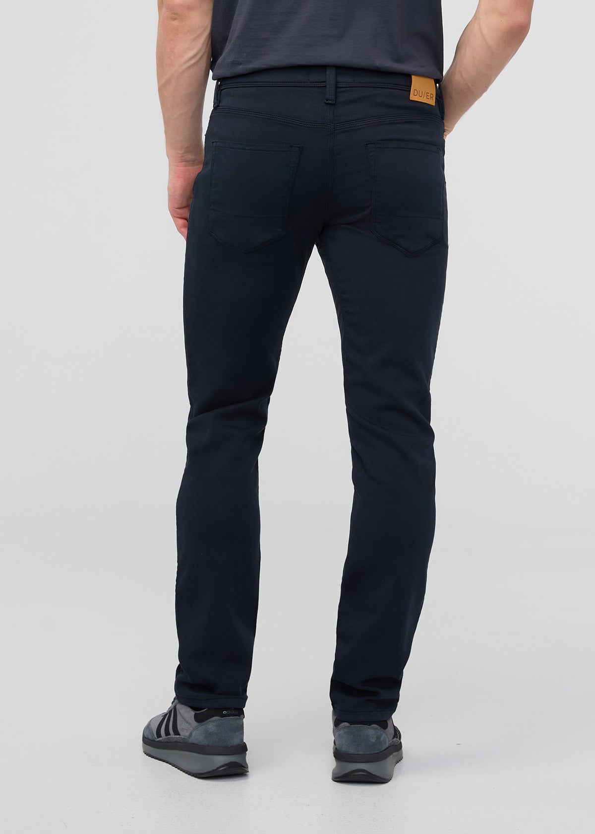 No Sweat Slim Straight - Navy