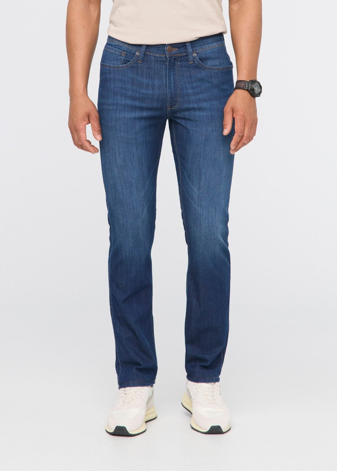 Performance Denim Lite Slim Straight - Worn In Indigo