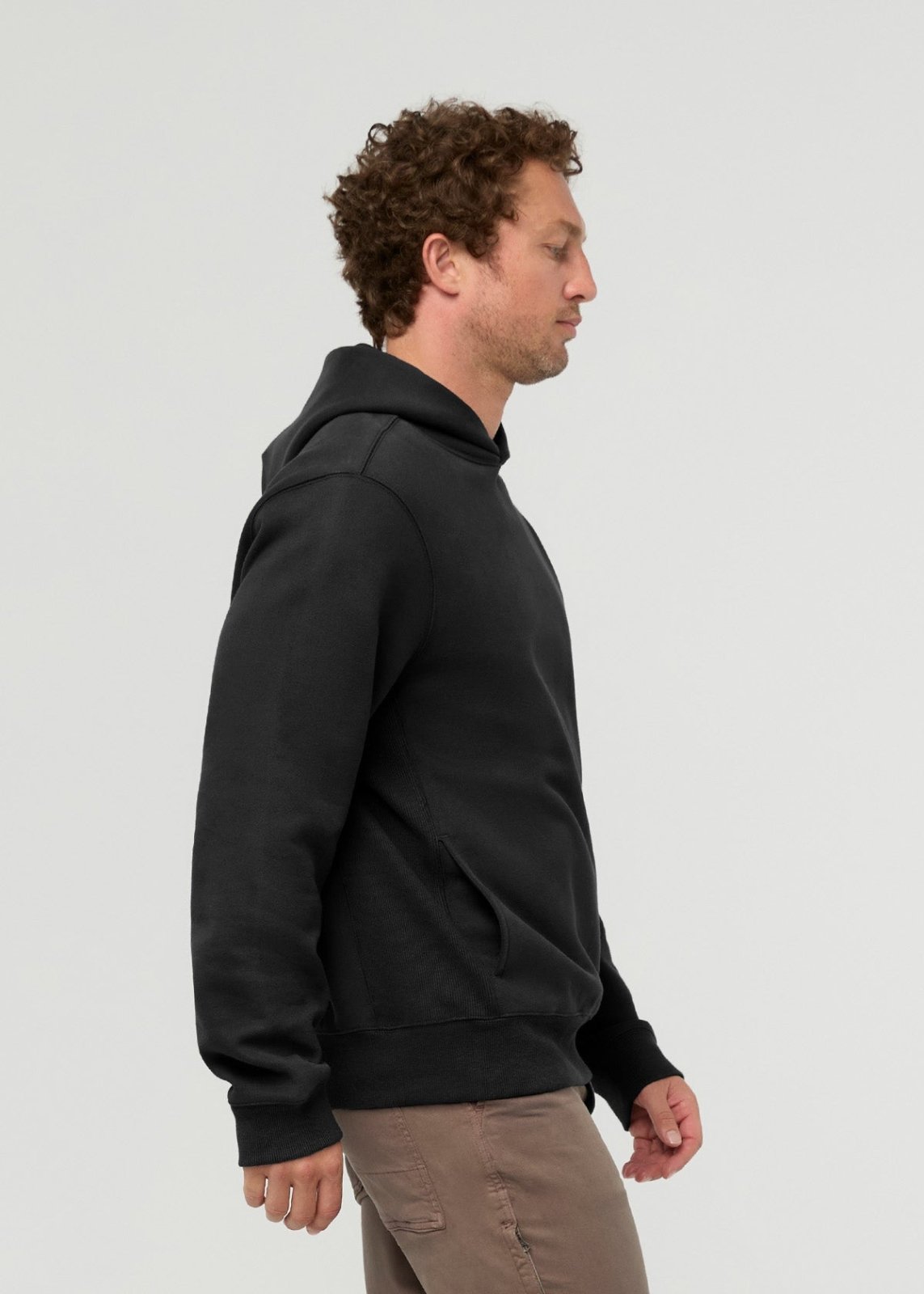 DuraSoft Fleece Motion Hoodie - Black