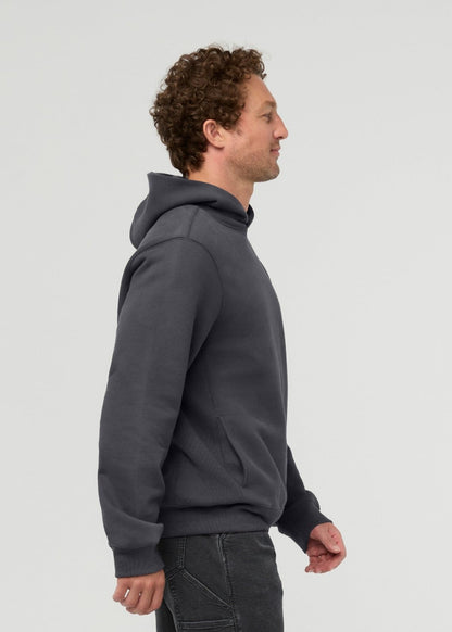 DuraSoft Fleece Motion Hoodie - Washed Grey