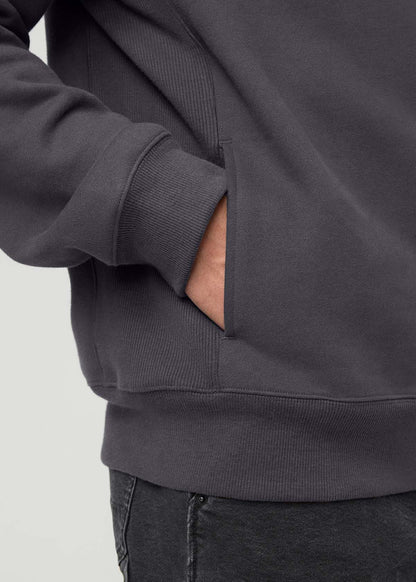 DuraSoft Fleece Motion Hoodie - Washed Grey
