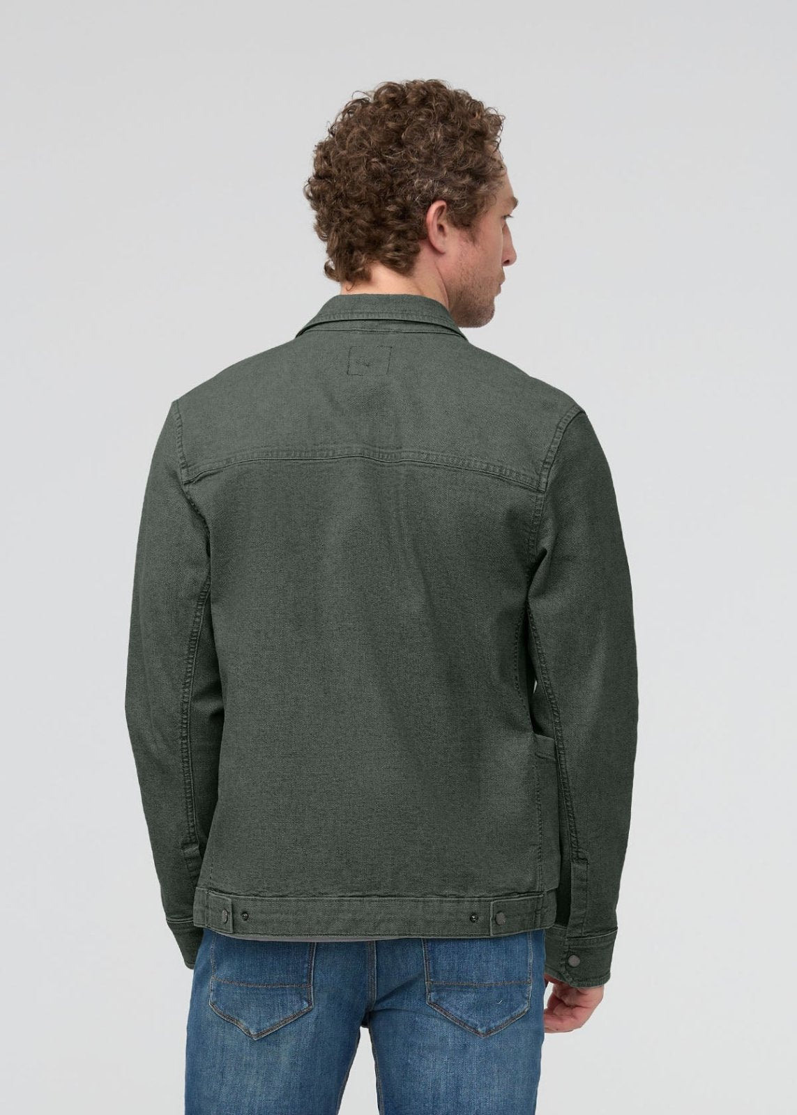Stretch Canvas Utility Jacket - Black Spruce