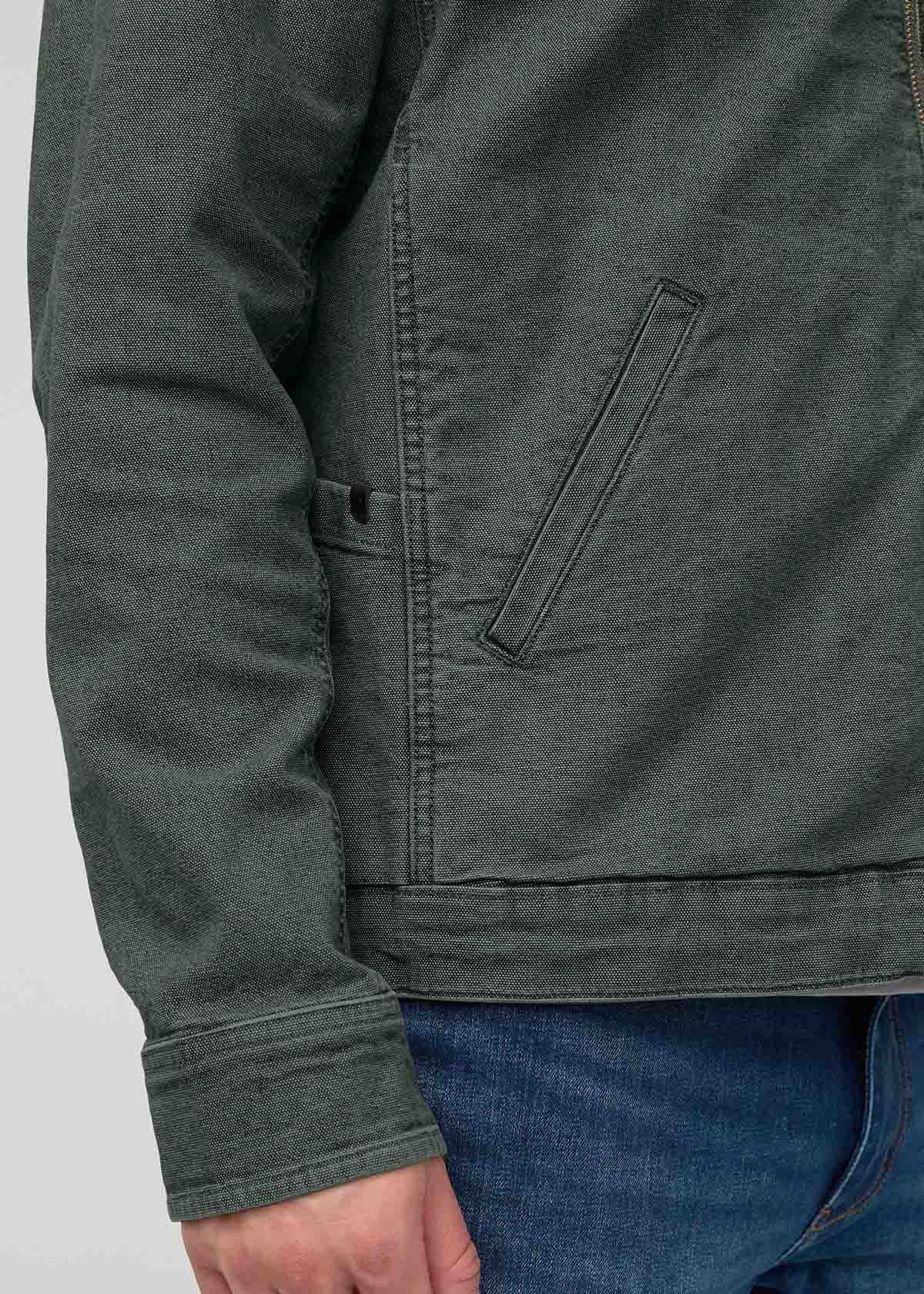 Stretch Canvas Utility Jacket - Black Spruce